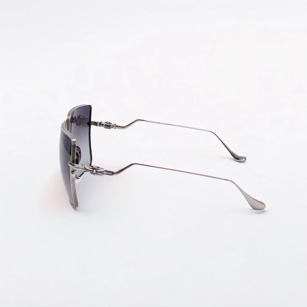 Chrome Hearts STEPHDOGG Sunglasses –‎ Rare Geometric Shield Frame – Restored